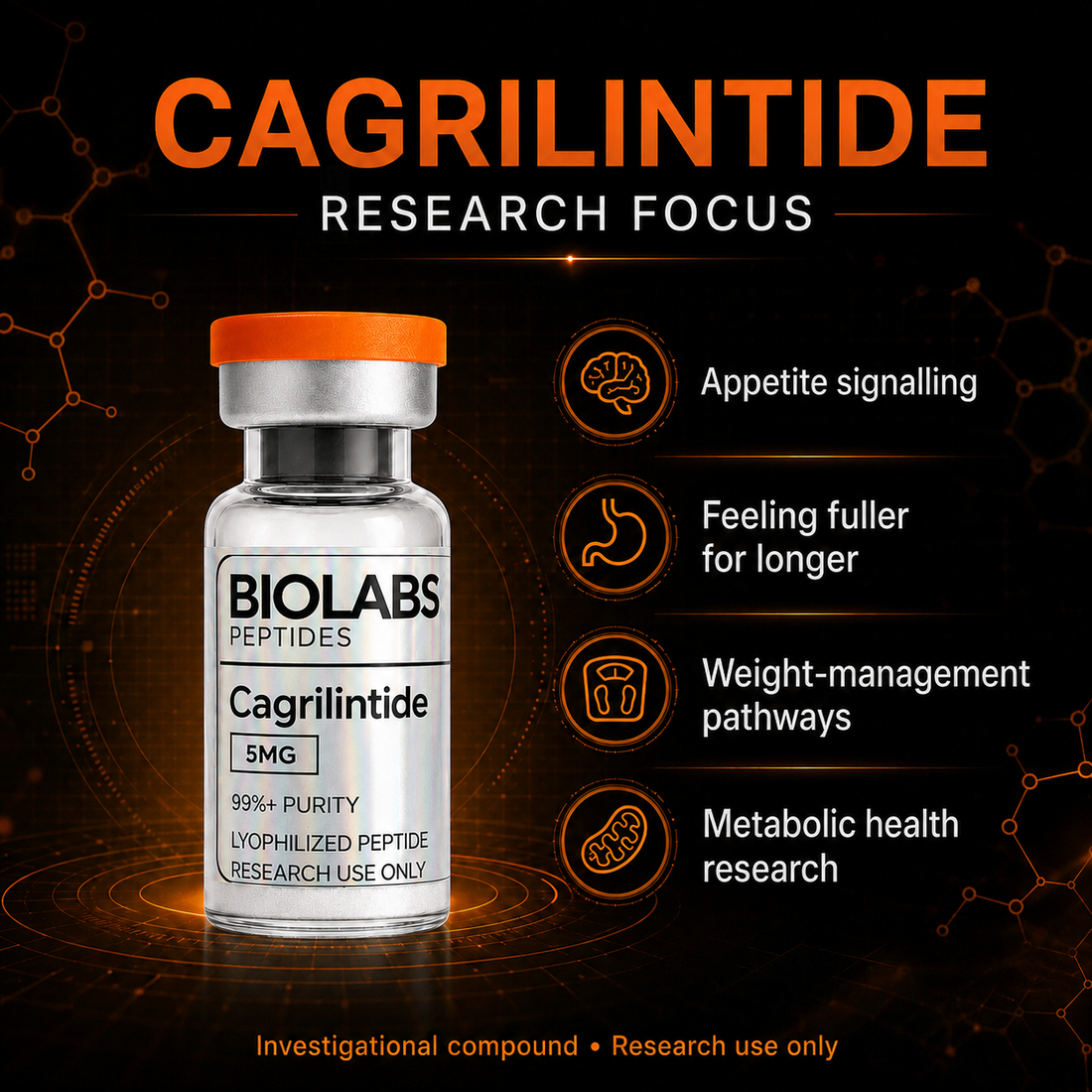 Cagrilintide: Exploring the Science Behind a Long-Acting Amylin Analogue