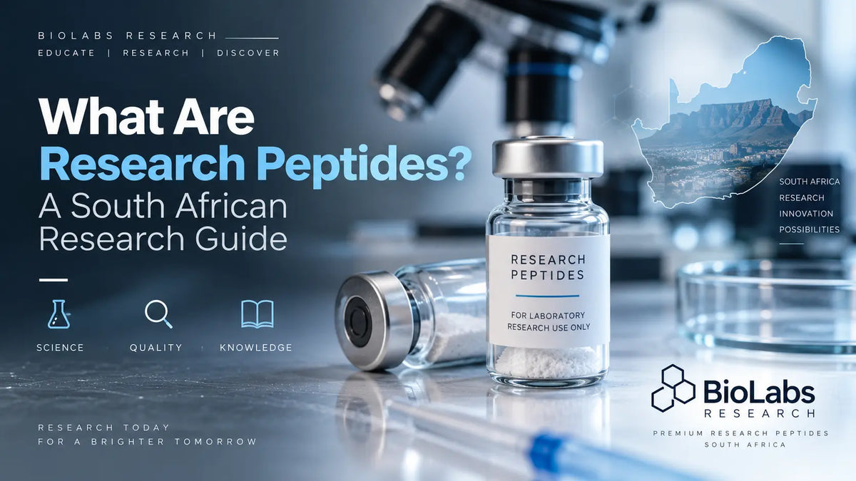 What Are Research Peptides? A South African Research Guide Biolabs Peptides South Africa