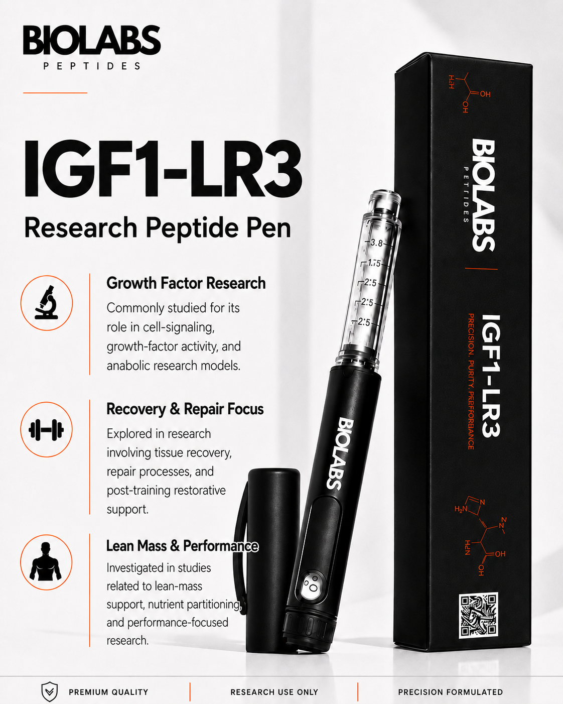 IGF-1 LR3 Peptide Pen