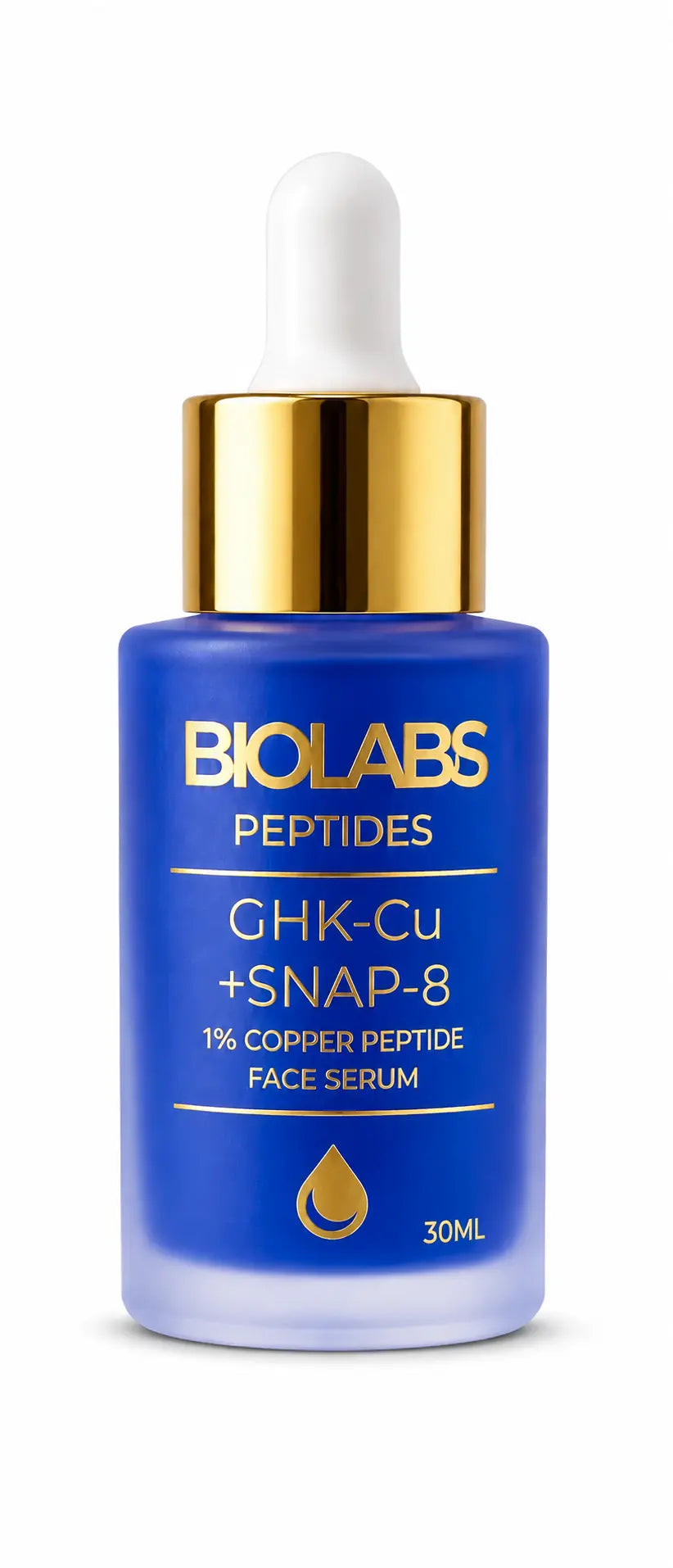 1% GHK-Cu + SNAP-8 Copper Peptide Face Serum 30ml BIOLABS