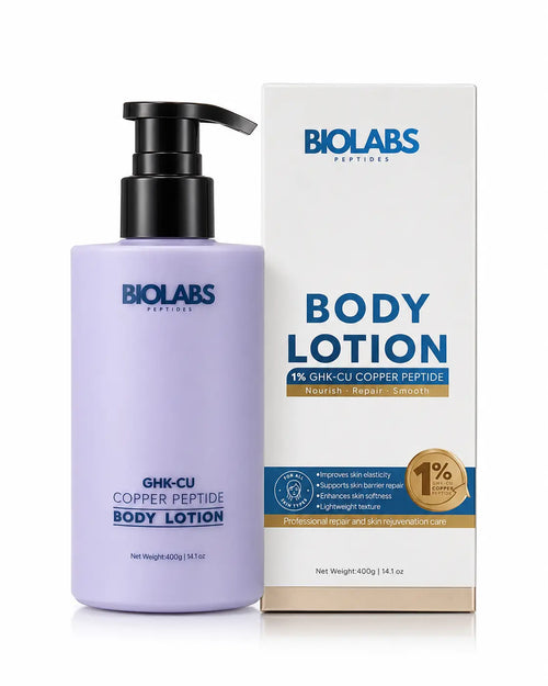 Biolabs 1% GHK-Cu Copper Peptide Body Lotion BIOLABS