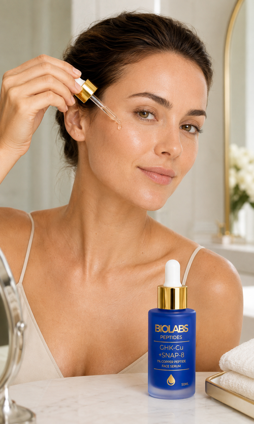 1% GHK-Cu + SNAP-8 Copper Peptide Face Serum