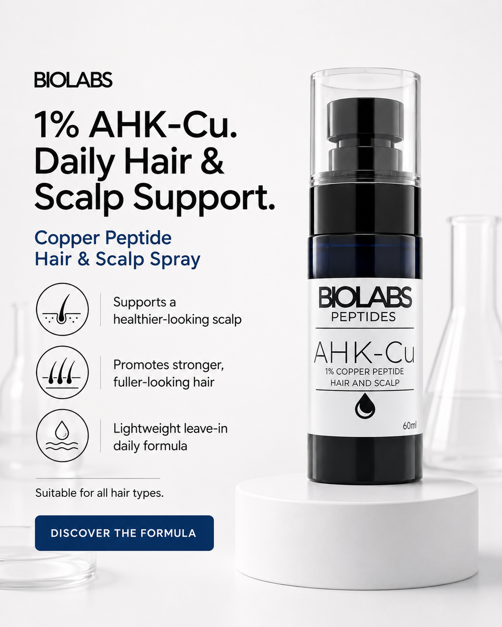 1% AHK-Cu Hair & Scalp Spray 60ml