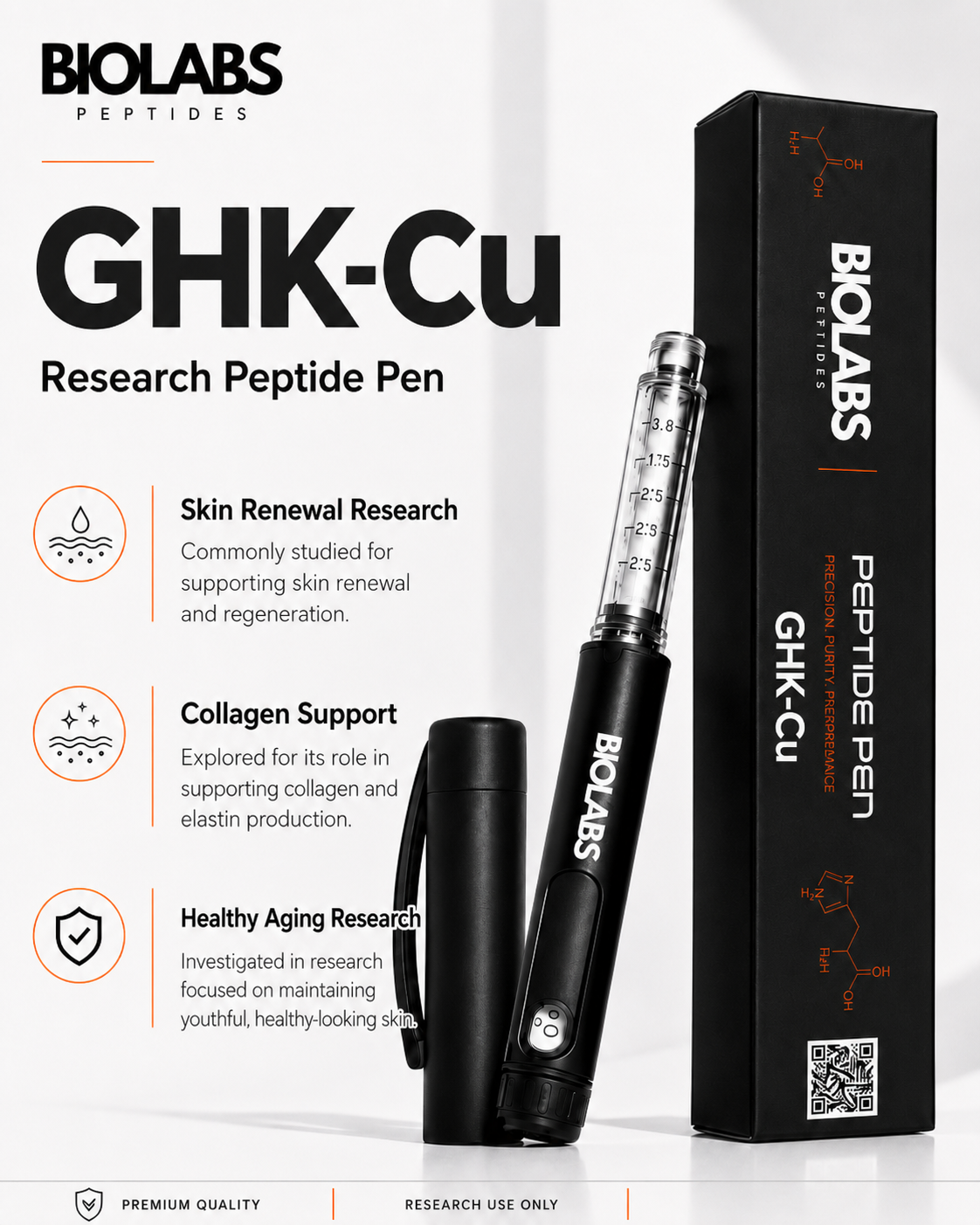 ghk cu peptide pen GHK-CU GHK-Cu Pre-Filled Pen Biolabs