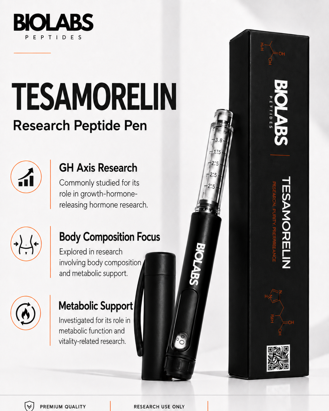 Tesamorelin Peptide Pen