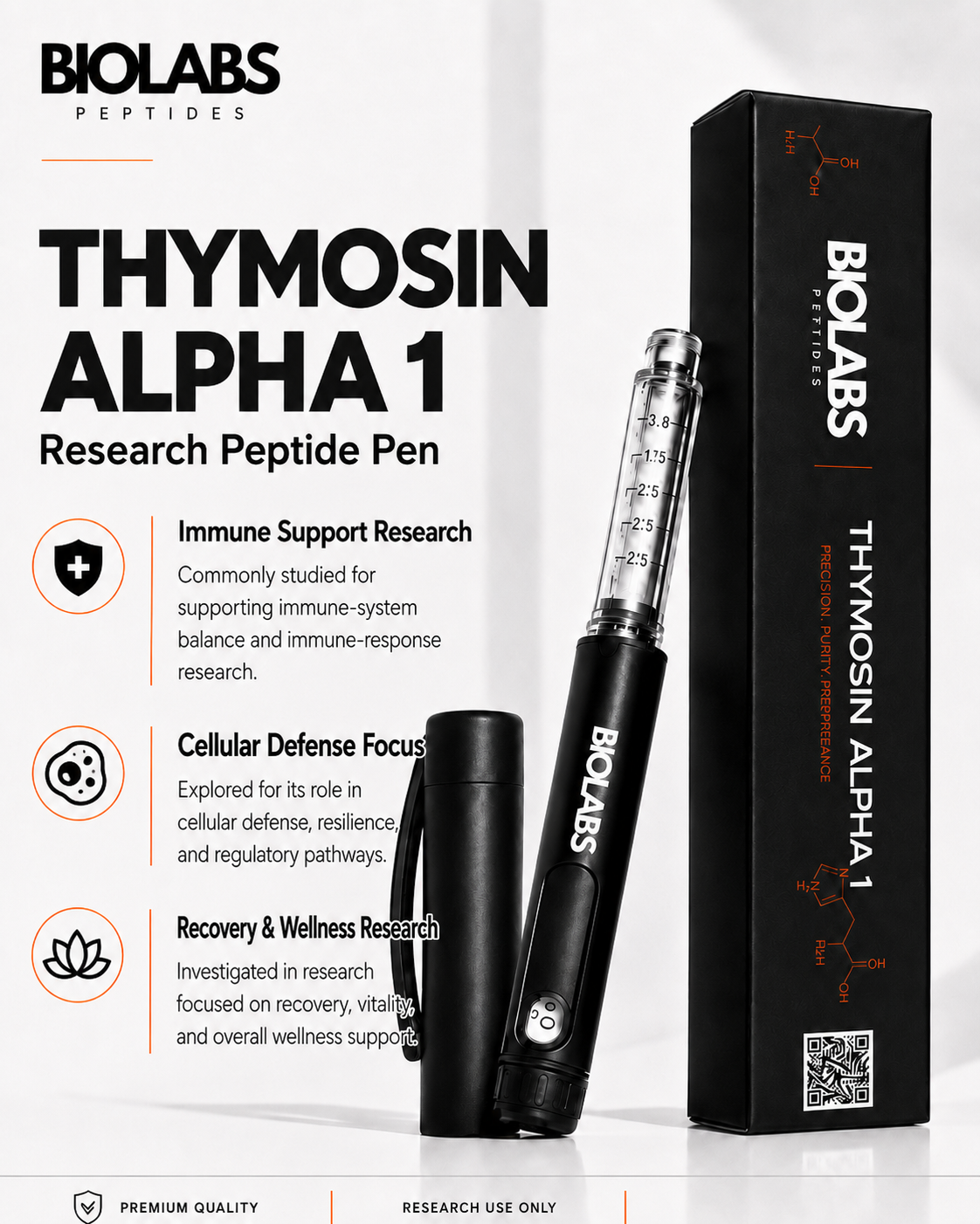 Thymosin Alpha-1 Peptide Pen
