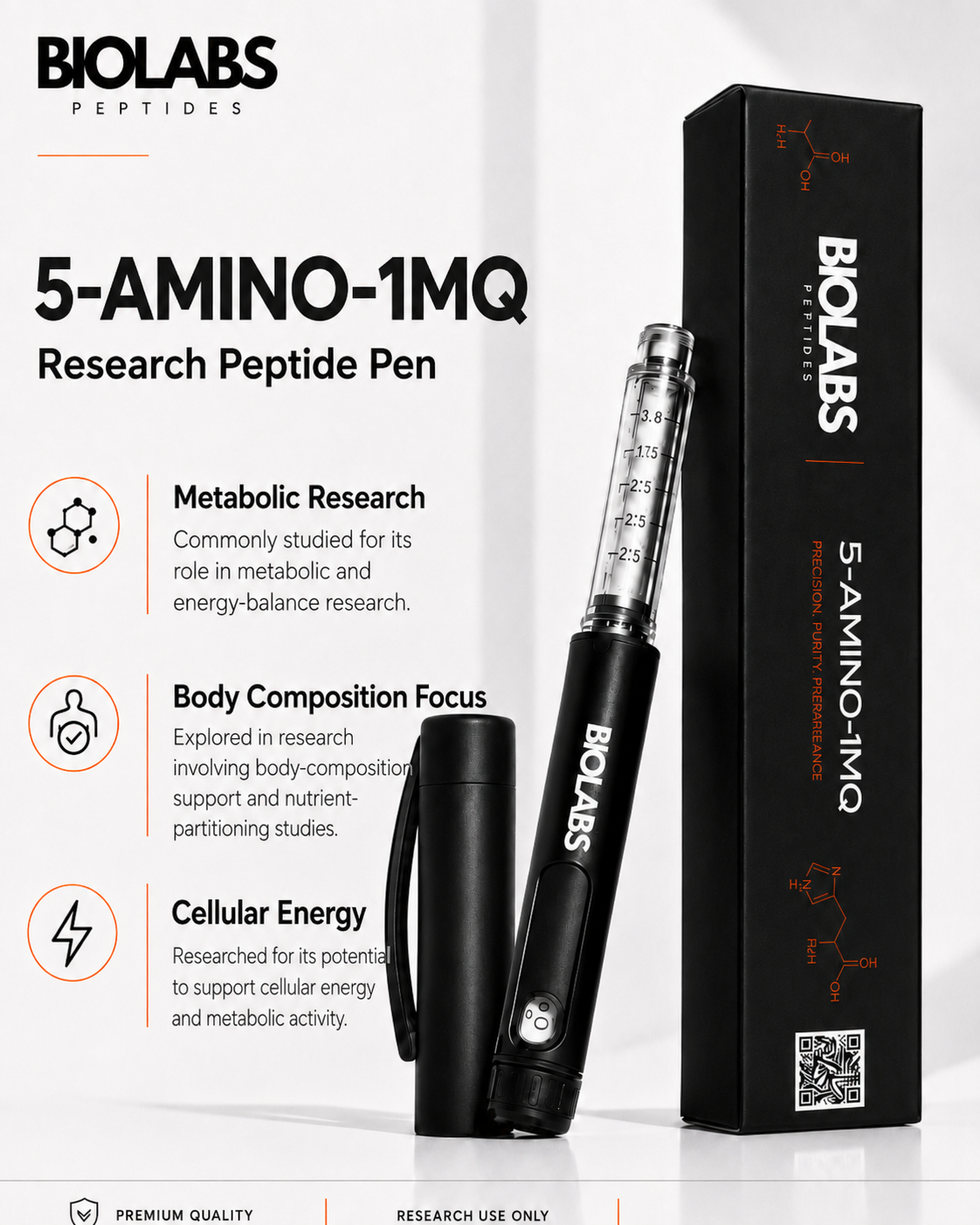 5-Amino-1MQ Peptide Pen