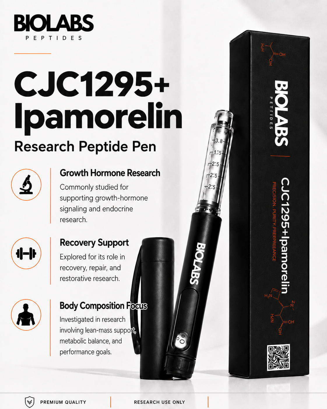 ipamorelin peptide pen Buy CJC-1295 No DAC Pre-Mixed Buy Ipamorelin Pre-Mixed Peptide -
