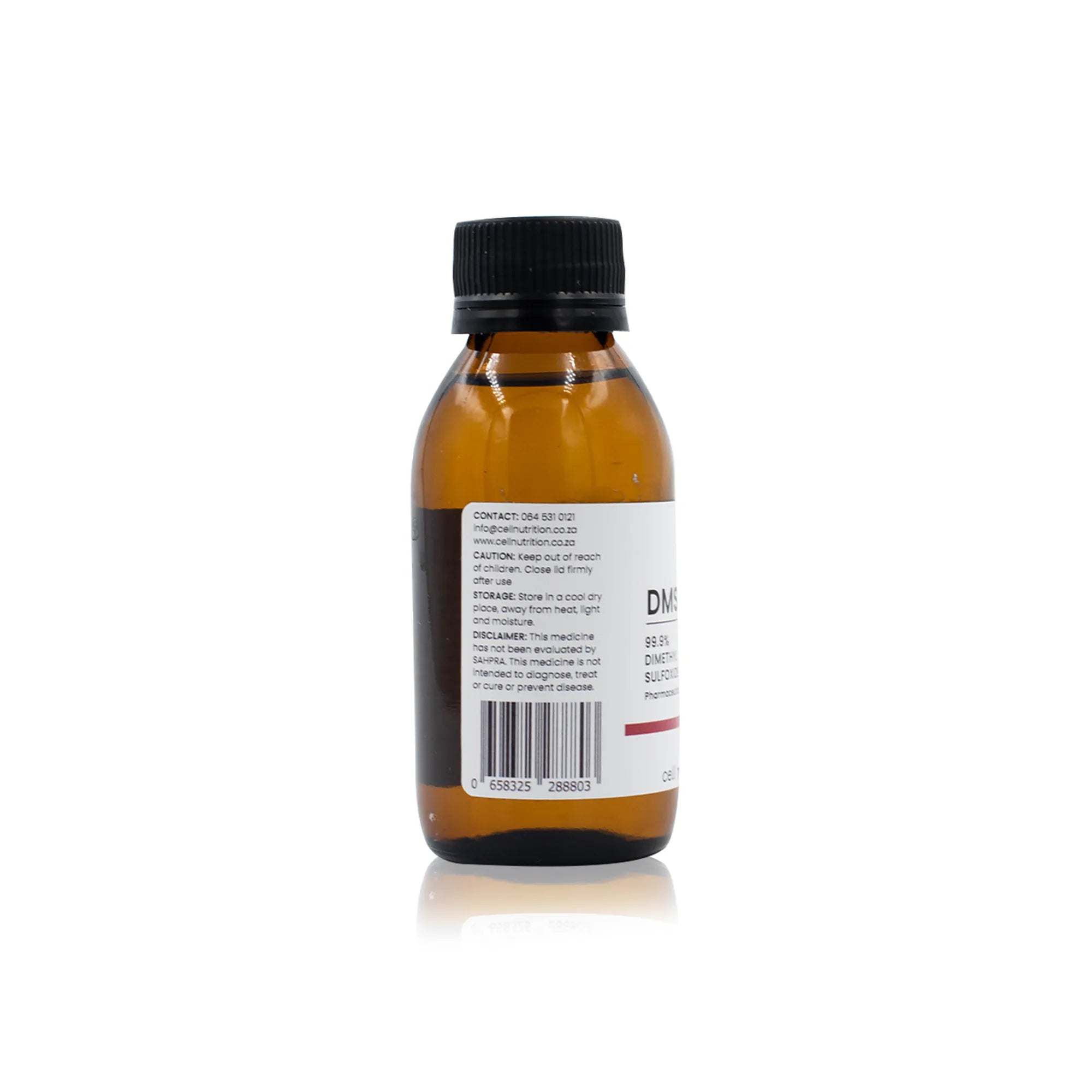 Cell Nutrition DMSO 99.9% Dimethyl Sulfoxide Pharmaceutical Grade 100ml