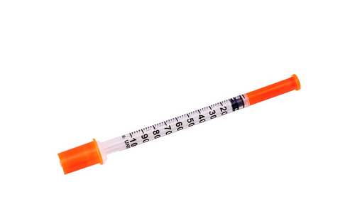 1ml Sterile Insulin Syringe 30G 8mm Needle
