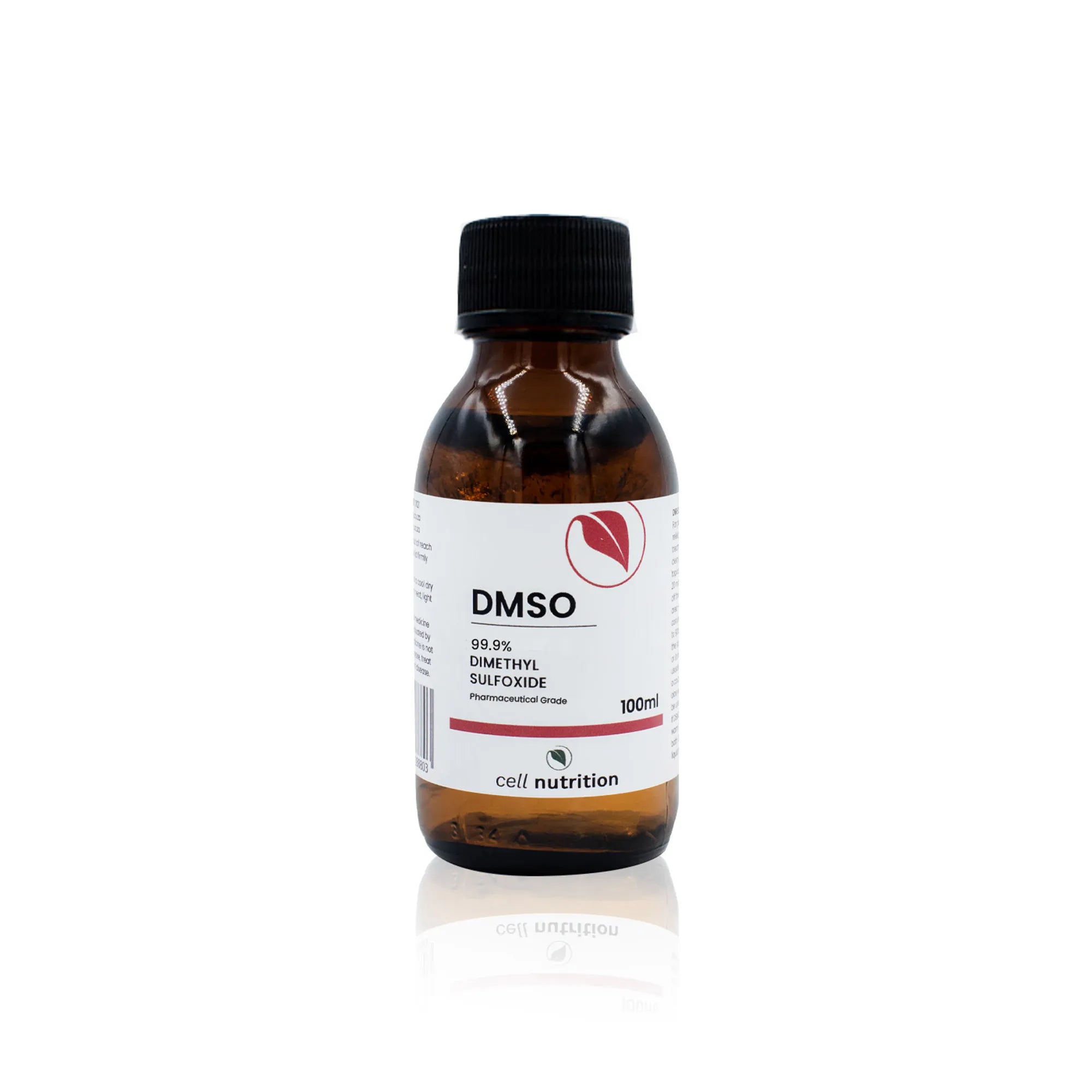 Cell Nutrition DMSO 99.9% Dimethyl Sulfoxide Pharmaceutical Grade 100ml